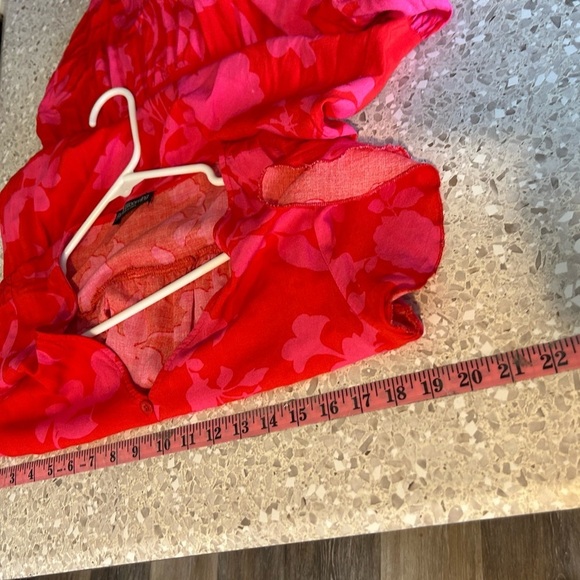 Floral blooming Large Boho Long Dress Women V Neck Floral Print Maxi - Picture 13 of 14